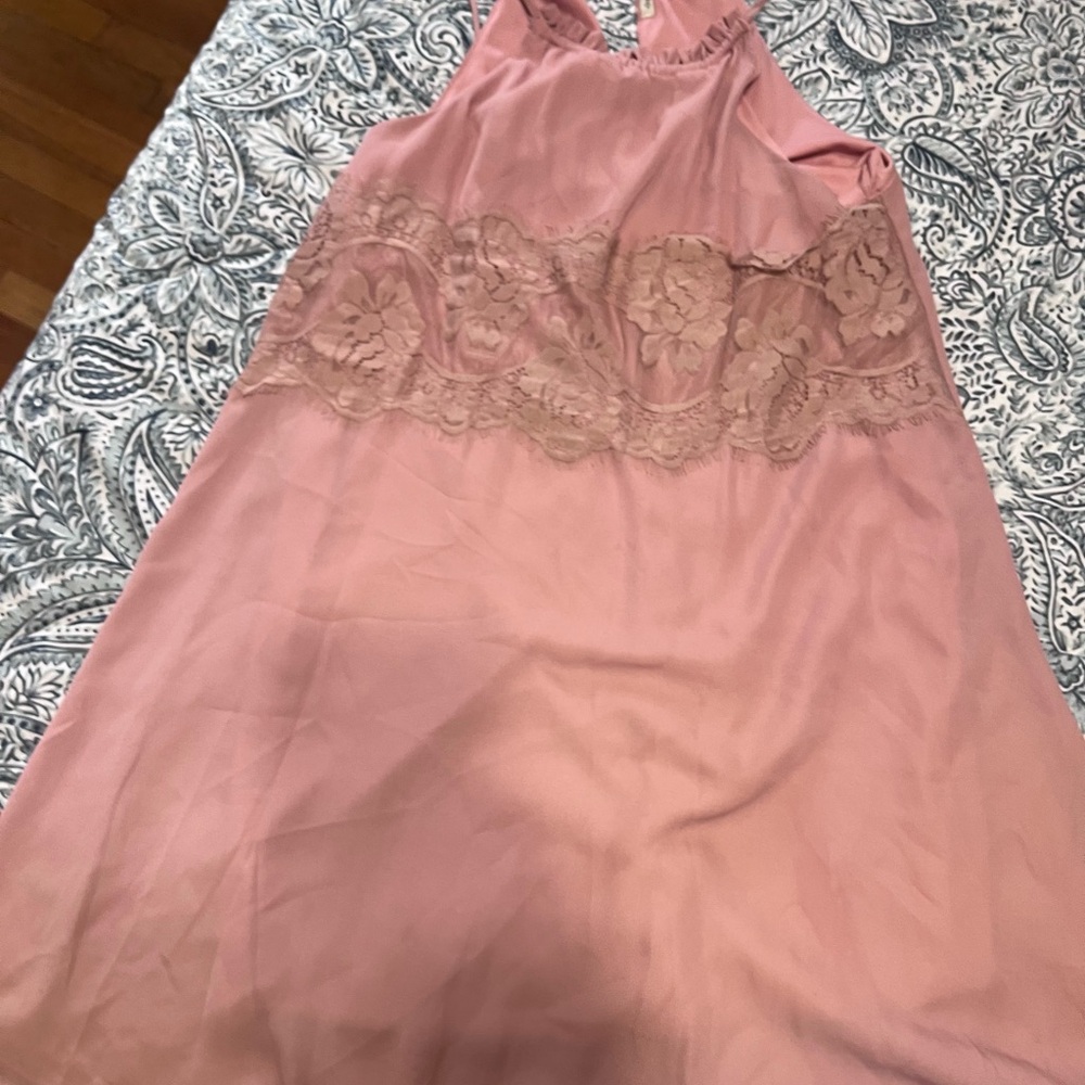 Charlotte Russe Blush Pink Dress